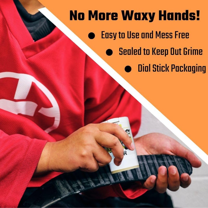 Mona Brands Elite Hockey Stick Wax for Ace Hockey Players | Premium Blade Protection | Improved Puck Control | Prevents Ice Buildup and Soggy Blade Tape - Image 2